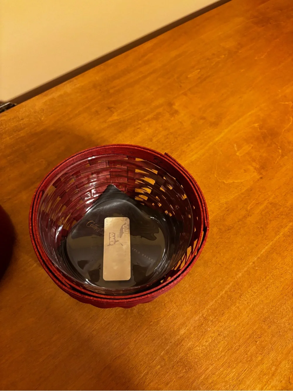 2007 Longaberger Collectors Club Apple Basket